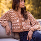 SO ME Soft Chenille Yarn Textured Button Sweater Cardigan - DAVERRI FASHIONS