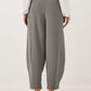 Full Size Drawstring Cropped Jogger Pants Plus Size - DAVERRI FASHIONS