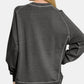 Zenana Full Size Pigment Dyed French Terry Sweatshirt - DAVERRI FASHIONS