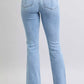Judy Blue Mid Rise Thermal Bootcut Jeans - DAVERRI FASHIONS