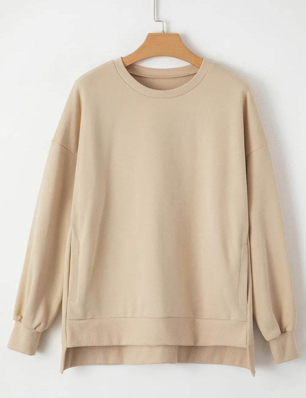 Dust Storm Round Neck Long Sleeve Sweatshirt | Sweatshirts Daverri Fashions