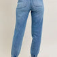 Judy Blue Full Size High Waist Denim Jogger - DAVERRI FASHIONS