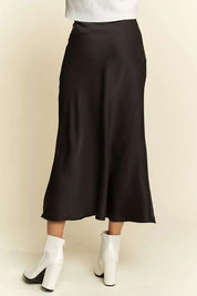 Davi & Dani High Waist Midi Skirt | Skirts Daverri Fashions