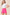 BiBi Pink Bandless Tailored Shorts Shorts