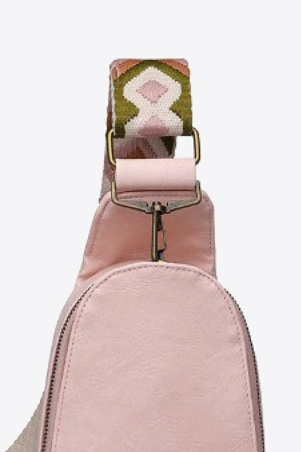 Abstract Pattern Adjustable Strap Vegan Leather Sling Bag | Cross Body Bags Daverri Fashions