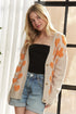 ADORA Button Down Heart Sweater Cardigan - DAVERRI FASHIONS