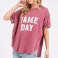 Mittoshop GAME DAY Round Neck Short Sleeve T-Shirt - DAVERRI FASHIONS