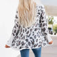 Printed Long Sleeve Cardigan - DAVERRI FASHIONS