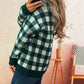 Plaid Button-Down Cardigan - DAVERRI FASHIONS