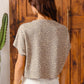 SO ME Leopard Print Button Front Sweater Cardigan