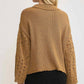 Umgee Crochet Button Down Knit Cardigan Cardigans