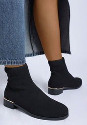 Rosamund Knitted Sock Boots | Boots Daverri Fashions