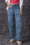 Daverri Fashions Leopard Print Wide Leg Jeans - DAVERRI FASHIONS