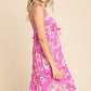 Culture Code Full Size Floral Ruffled Cami Dress Cami Dresses