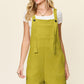 Double Take Full Size Textured Shortalls Shortalls