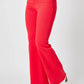 Judy Blue Full Size Hw Tummy Control Garment Dyed Flare Jeans Plus Size Jeans
