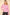 VERY J Mineral Washed Exposed Seam Sweater Pink Sweaters