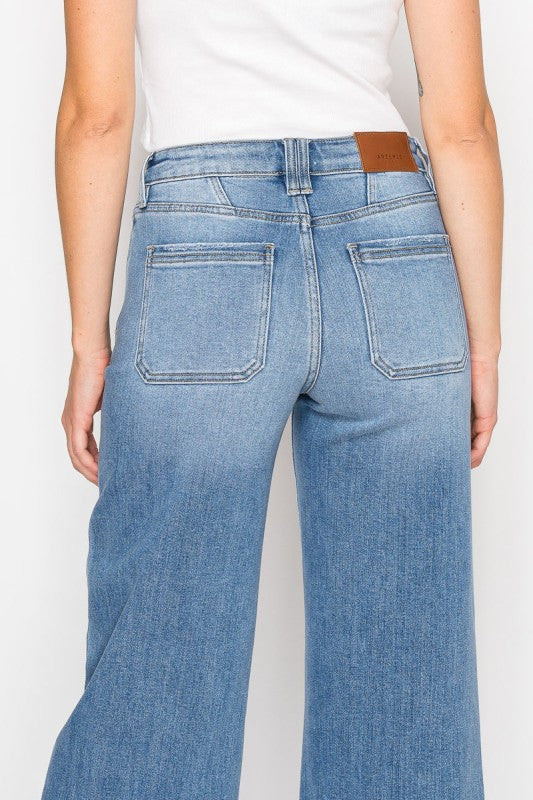 Artemis Vintage Eco Friendly Fabric High Rise Slim Pala Jeans | Jeans Daverri Fashions