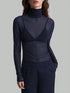 Turtleneck Long Sleeve Top - DAVERRI FASHIONS