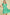 Umgee Full Size Printed Ruffle Cap Sleeve Babydoll Dress Plus Size Green L Babydoll Dresses