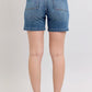 Judy Blue Full Size High Rise Denim Shorts - DAVERRI FASHIONS