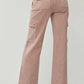RISEN Full Size High Rise Wide Leg Cargo Jeans - DAVERRI FASHIONS