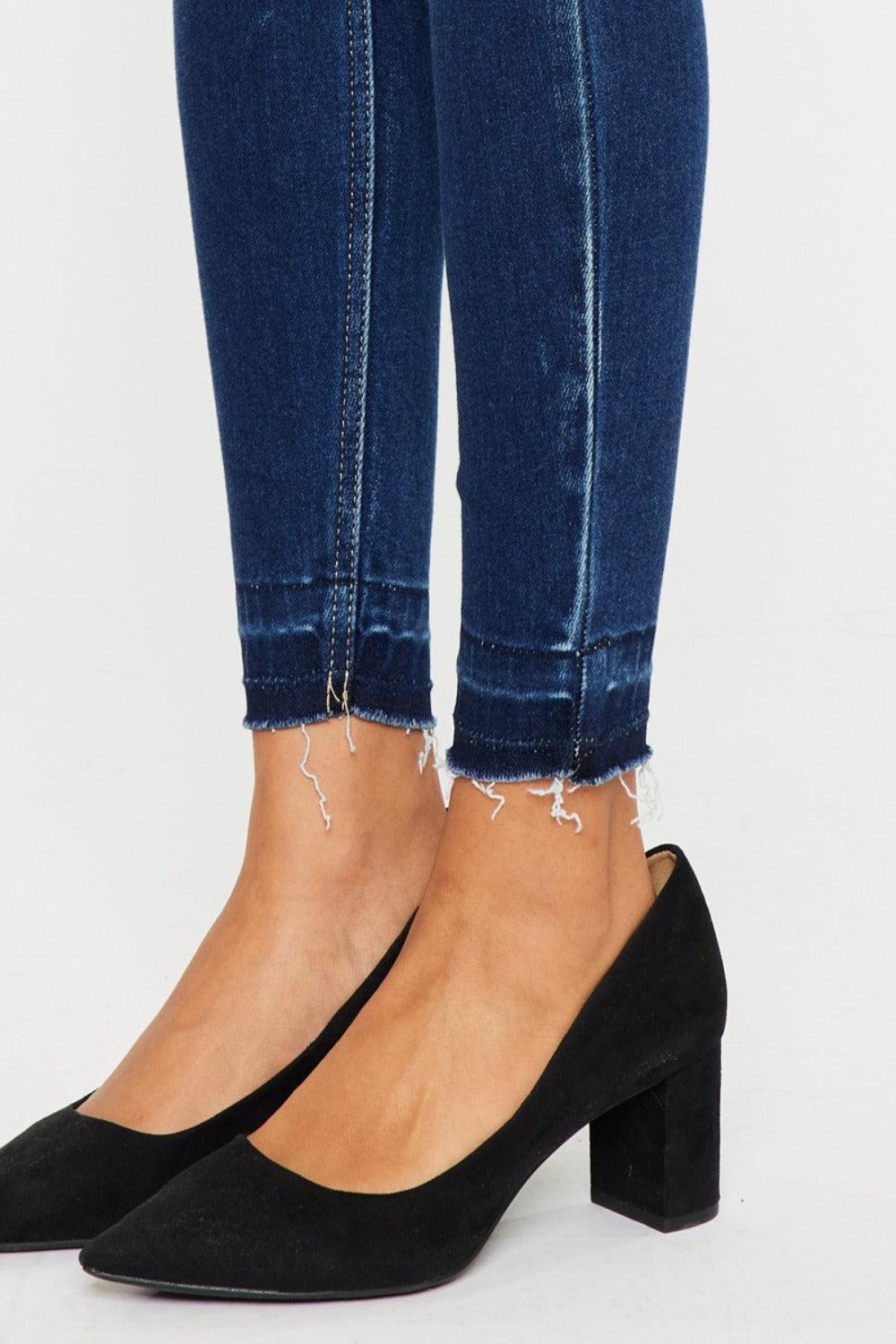 Kancan Full Size High Rise Ankle Skinny Jeans | Daverri Fashions