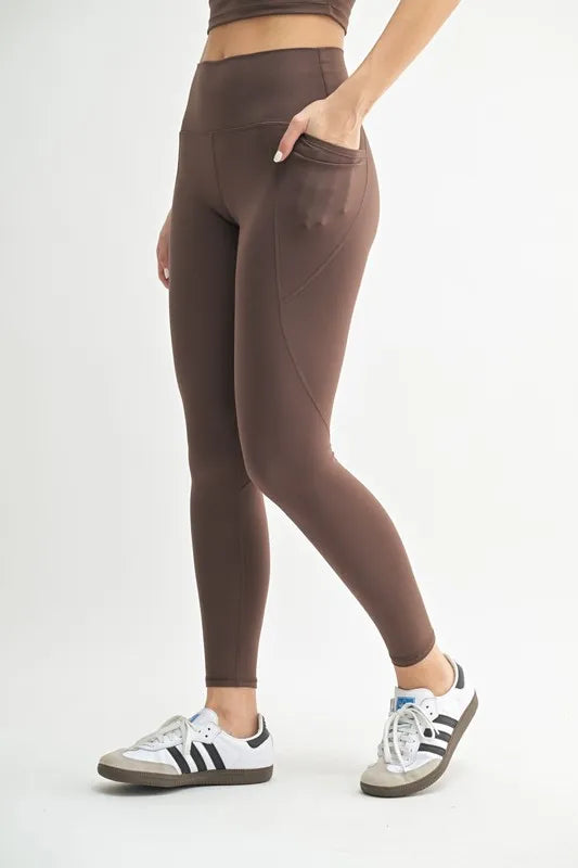 MONO B Venice Cloud Light Sculpt High-Waisted Leggings