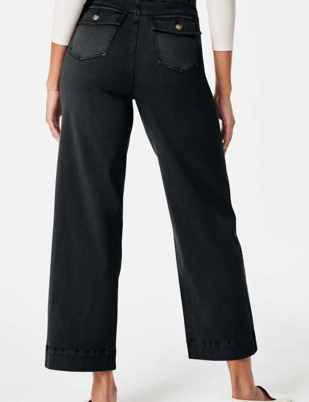 High Waist Jeans with Pockets | Jeans Daverri Fashions