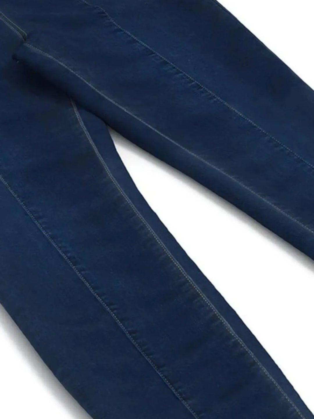 Full Size High-Waisted Double-Breasted Skinny Jeans Plus Size | Jeans Daverri Fashions