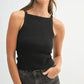 MABLE Ribbed Knit Tank - DAVERRI FASHIONS