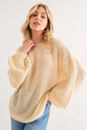 And The Why Sequined Light Weight Pullover Sweater | Sweaters Daverri Fashions