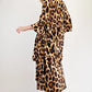 Celeste Full Size Leopard Asymmetrical Ruffle Midi Dress Plus Size
