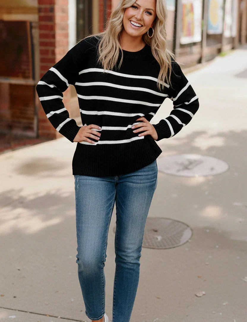 Yin and Yang Pullover Sweater | Daverri Fashions