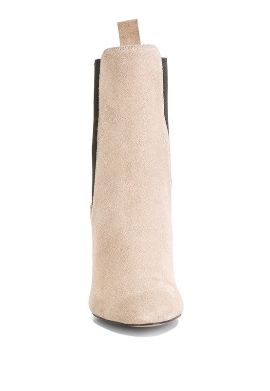 Gaven Suede High Ankle Chelsea Boots | Boots Daverri Fashions