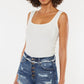 Kancan Distressed Button Fly Denim Shorts Denim Shorts