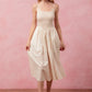 SO ME Smocked Sleeveless Casual Everyday Dress With Slit