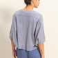 HYFVE Lightweight Round Neck Batwing Sleeve T-Shirt T-Shirts