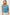 BiBi Blue Chevron Pointelle Pearl Knit Top Tops