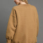 Umgee Button-Up Jacquard Cardigan
