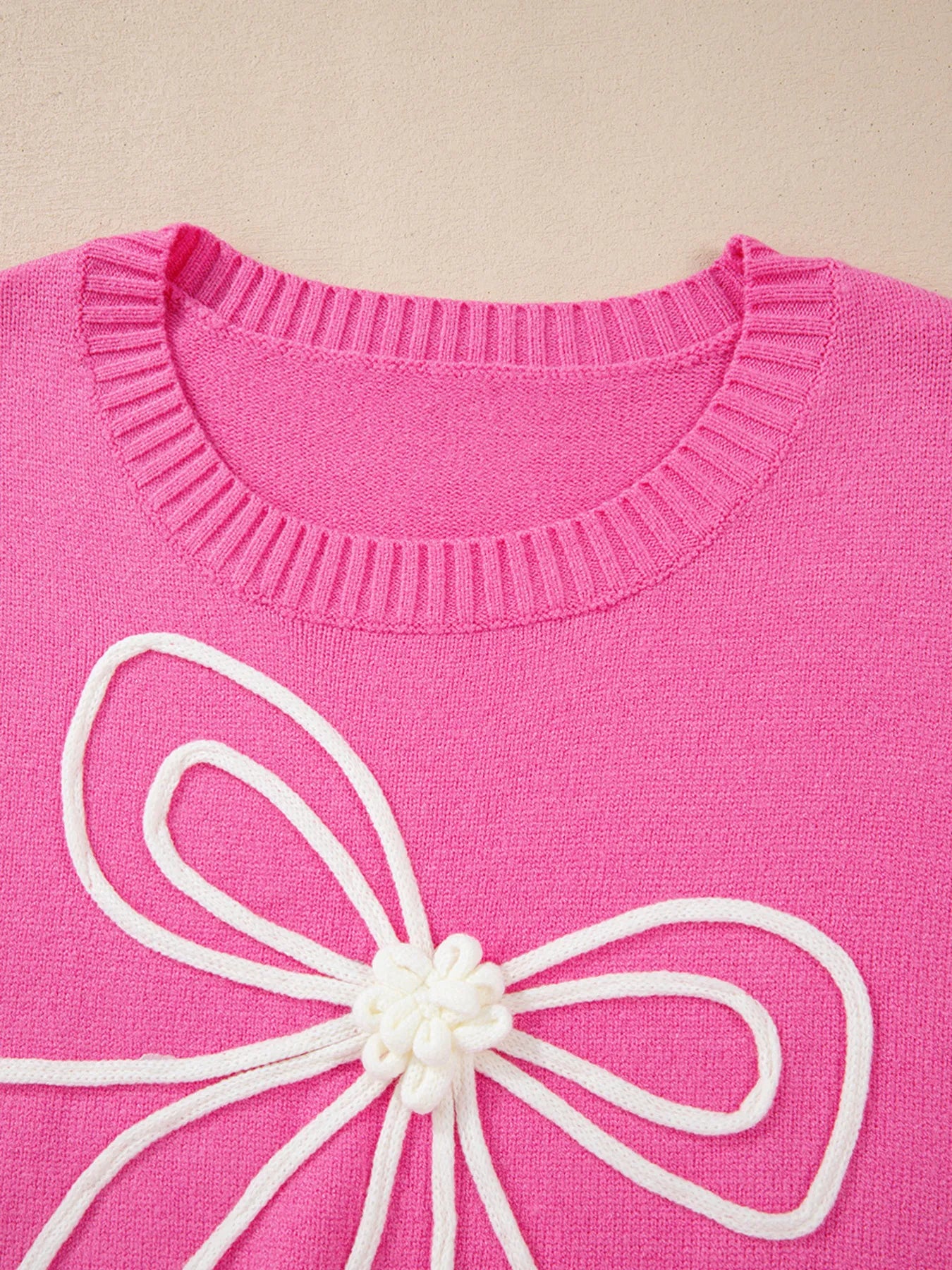 Ribbed Hem Long Sleeve Sweater | Sweaters Daverri Fashions