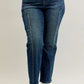 Judy Blue Full Size Seam Detail Straight Leg Jeans Plus Size - DAVERRI FASHIONS