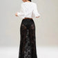 Lace Maxi Skirt - DAVERRI FASHIONS