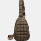 Quilted Nylon Crossbody Bag - DAVERRI FASHIONS