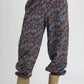Umgee Scenic Print Casual Sweatpants Chocolate - DAVERRI FASHIONS