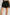 Umgee Full Size Polka Dot Lace Shorts Plus Size Black Shorts