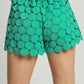 Umgee Full Size Polka Dot Lace Shorts Plus Size Shorts