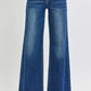 RISEN Full Size Mid Rise Wide Jeans - DAVERRI FASHIONS