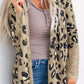 Printed Long Sleeve Cardigan - DAVERRI FASHIONS
