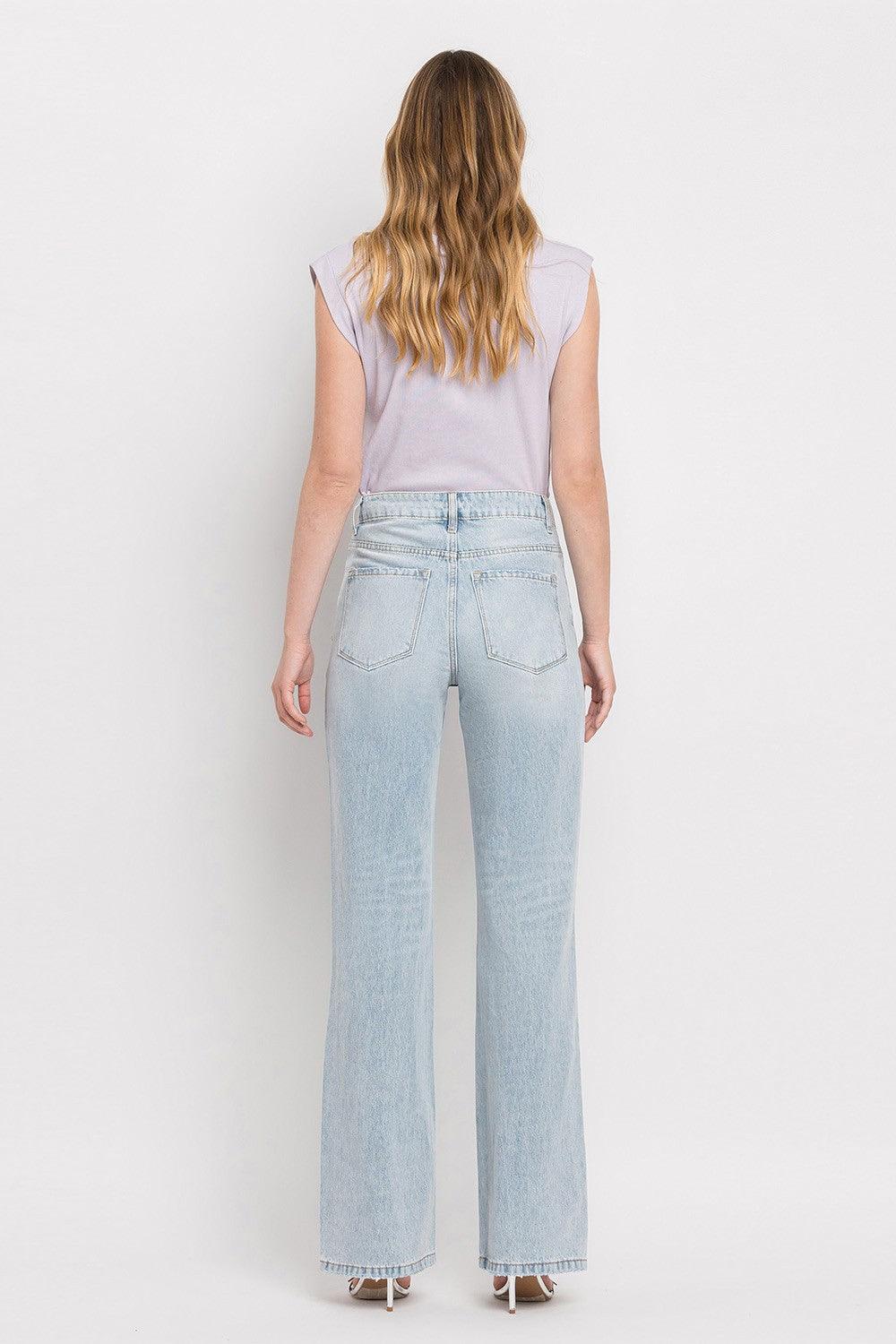 Vervet by Flying Monkey 90'S Vintage Super High Rise Flare Jeans Jeans